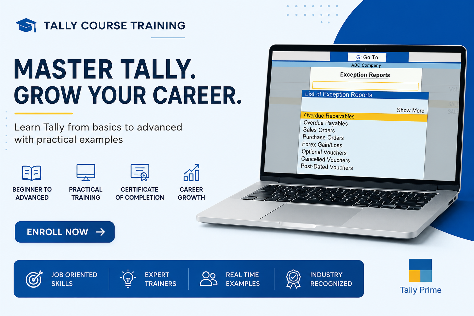 Best Tally Training Institute In Burdwan